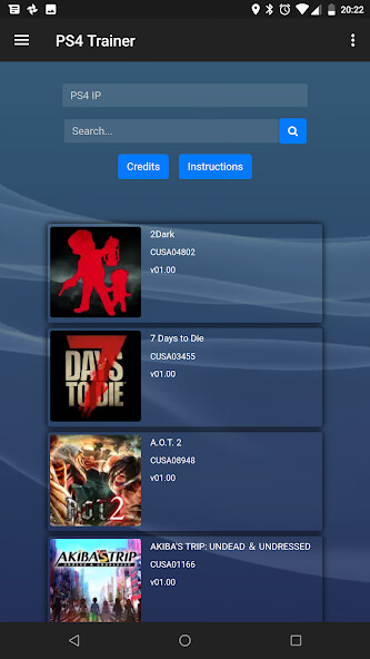 Run android online APK PS4 Trainer from MyAndroid or emulate PS4 Trainer using MyAndroid Run android online APK PS4 Trainer from MyAndroid or emulate PS4 Trainer using MyAndroid