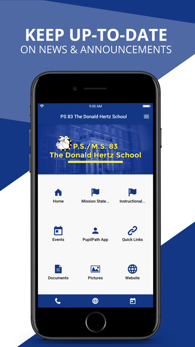Emulate iPhone app PS 83 The Donald Hertz School using MyAndroid Emulate iPhone app PS 83 The Donald Hertz School using MyAndroid