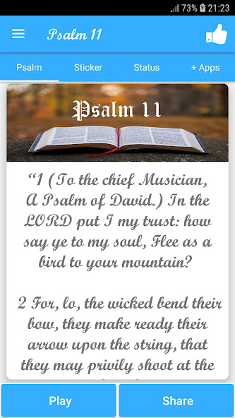 Run android online APK Psalm 11 from MyAndroid or emulate Psalm 11 using MyAndroid Run android online APK Psalm 11 from MyAndroid or emulate Psalm 11 using MyAndroid