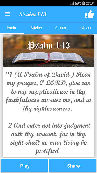Run android online APK Psalm 143 from MyAndroid or emulate Psalm 143 using MyAndroid Run android online APK Psalm 143 from MyAndroid or emulate Psalm 143 using MyAndroid