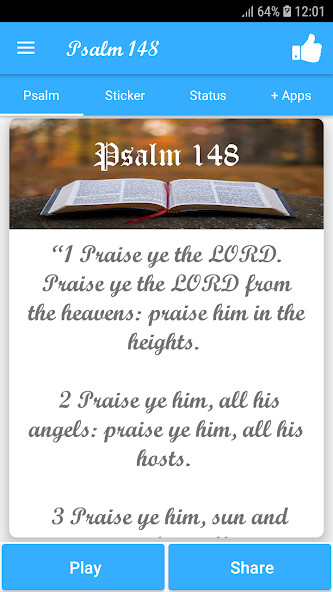 Run android online APK Psalm 148 from MyAndroid or emulate Psalm 148 using MyAndroid