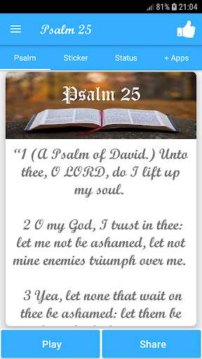 Run android online APK Psalm 25 from MyAndroid or emulate Psalm 25 using MyAndroid Run android online APK Psalm 25 from MyAndroid or emulate Psalm 25 using MyAndroid