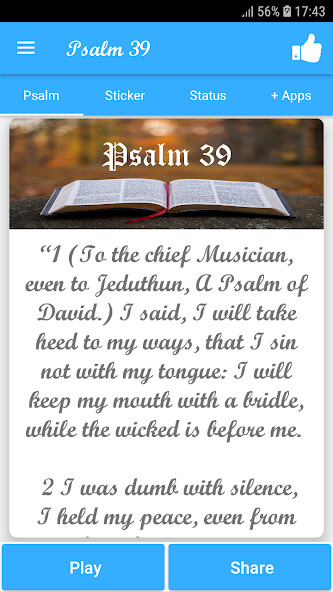 Run android online APK Psalm 39 from MyAndroid or emulate Psalm 39 using MyAndroid Run android online APK Psalm 39 from MyAndroid or emulate Psalm 39 using MyAndroid