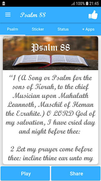 Run android online APK Psalm 88 from MyAndroid or emulate Psalm 88 using MyAndroid Run android online APK Psalm 88 from MyAndroid or emulate Psalm 88 using MyAndroid