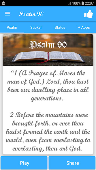 Run android online APK Psalm 90 from MyAndroid or emulate Psalm 90 using MyAndroid Run android online APK Psalm 90 from MyAndroid or emulate Psalm 90 using MyAndroid