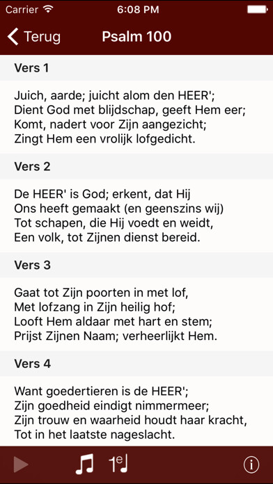 Emulate iPhone app Psalmboek.nl using MyAndroid Emulate iPhone app Psalmboek.nl using MyAndroid