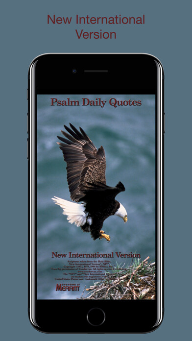 Emulate iPhone app Psalm Daily Quotes NIV using MyAndroid Emulate iPhone app Psalm Daily Quotes NIV using MyAndroid
