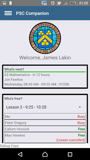 Run android online APK PSC Companion from MyAndroid or emulate PSC Companion using MyAndroid