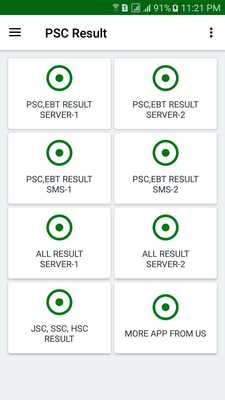 Emulate Android APK PSC Result