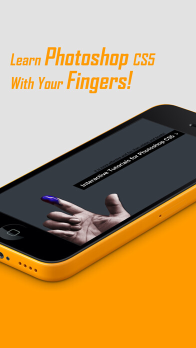 Emulate iPhone app Ps CS5 Interactive Tutorials using MyAndroid