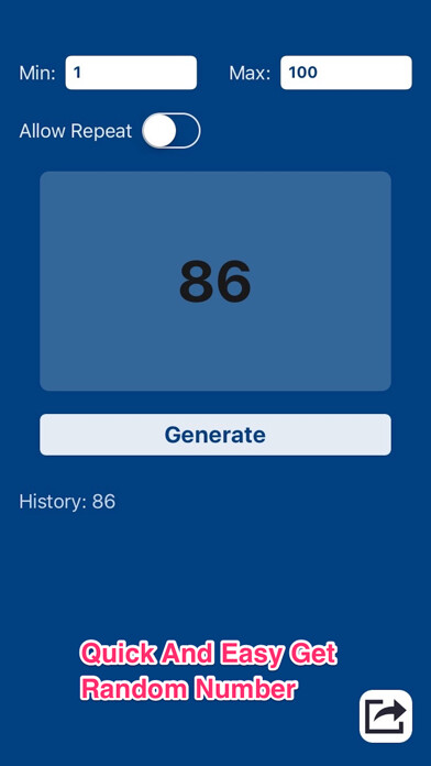 Emulate iPhone app Pseudo Random Number Generator using MyAndroid Emulate iPhone app Pseudo Random Number Generator using MyAndroid