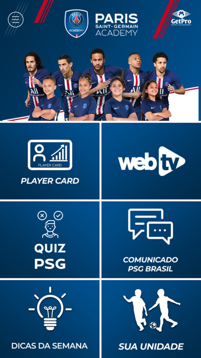 Emulate iPhone app PSG Academy - Aluno using MyAndroid