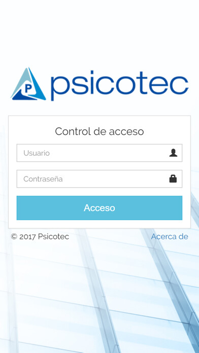 Emulate iPhone app Psicotec using MyAndroid