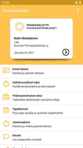 Emulate iPhone app Psoriasisliitto using MyAndroid Emulate iPhone app Psoriasisliitto using MyAndroid