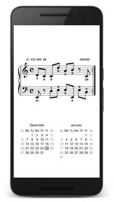 Emulate Android APK PsPsClock "Music" - Music Alarm Clock  Calendar