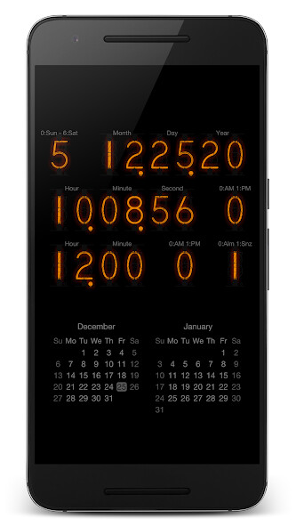 Run android online APK PsPsClock"Nixie" Clock Cal from MyAndroid or emulate PsPsClock"Nixie" Clock Cal using MyAndroid Run android online APK PsPsClock"Nixie" Clock Cal from MyAndroid or emulate PsPsClock"Nixie" Clock Cal using MyAndroid