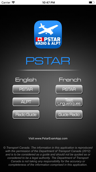 Emulate iPhone app PSTAR Plus - Transport Canada using MyAndroid Emulate iPhone app PSTAR Plus - Transport Canada using MyAndroid