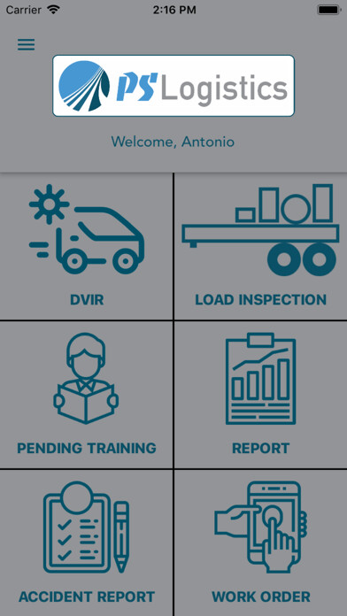 Emulate iPhone app P&S Transportation Reporting using MyAndroid