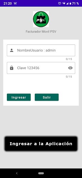 Run android online APK PSV Facturador Mobil from MyAndroid or emulate PSV Facturador Mobil using MyAndroid Run android online APK PSV Facturador Mobil from MyAndroid or emulate PSV Facturador Mobil using MyAndroid