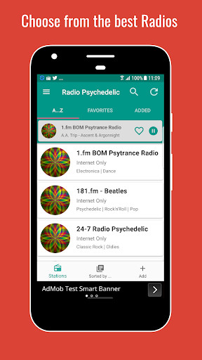 Run android online APK Psychedelic Psy Music Radios from MyAndroid or emulate Psychedelic Psy Music Radios using MyAndroid