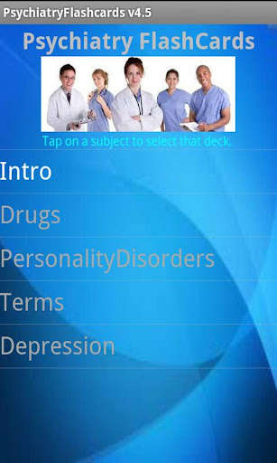 Run android online APK Psychiatry Flashcards from MyAndroid or emulate Psychiatry Flashcards using MyAndroid