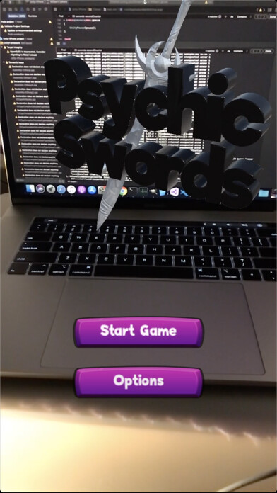 Emulate iPhone app Psychic Swords AR using MyAndroid Emulate iPhone app Psychic Swords AR using MyAndroid