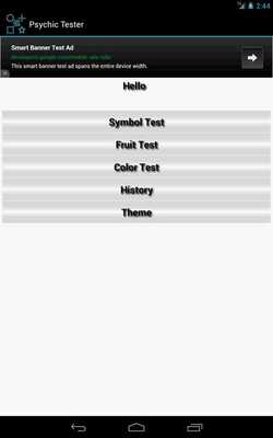 Emulate Android APK Psychic Tester