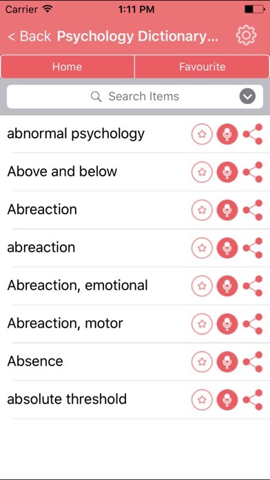 Emulate iPhone app Psychology Dictionary Definitions Terms using MyAndroid Emulate iPhone app Psychology Dictionary Definitions Terms using MyAndroid