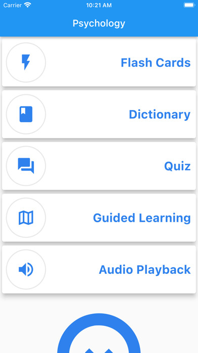 Emulate iPhone app Psychology Terms Study Guide using MyAndroid Emulate iPhone app Psychology Terms Study Guide using MyAndroid