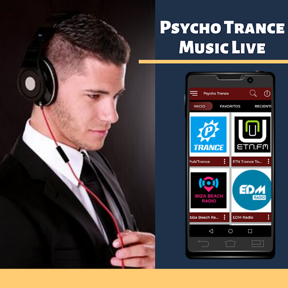 Run android online APK Psycho Trance Music Live from MyAndroid or emulate Psycho Trance Music Live using MyAndroid