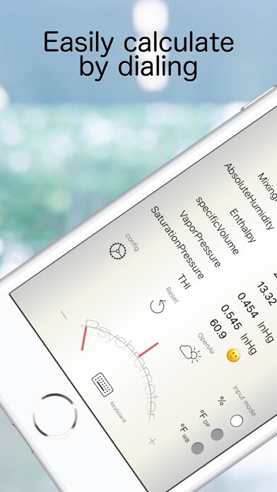 Emulate iPhone app Psychrometer °F using MyAndroid Emulate iPhone app Psychrometer °F using MyAndroid