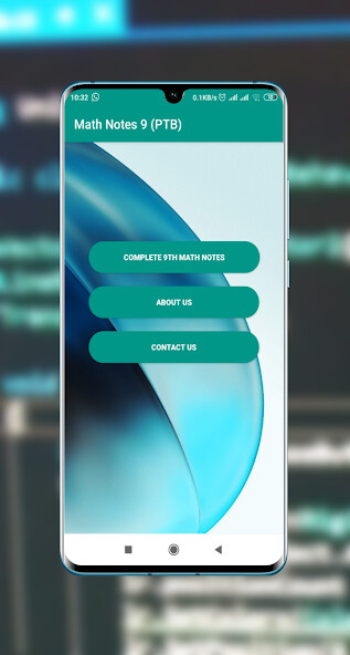 Run android online APK PTB Maths Notes 9 from MyAndroid or emulate PTB Maths Notes 9 using MyAndroid