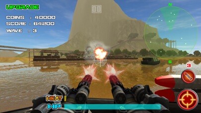 Emulate iPhone app PT Boat Gunner - River Warfare Patrol Duty Simulator Game FREE using MyAndroid