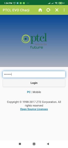 Run android online APK PTCL EVO Charji App from MyAndroid or emulate PTCL EVO Charji App using MyAndroid Run android online APK PTCL EVO Charji App from MyAndroid or emulate PTCL EVO Charji App using MyAndroid