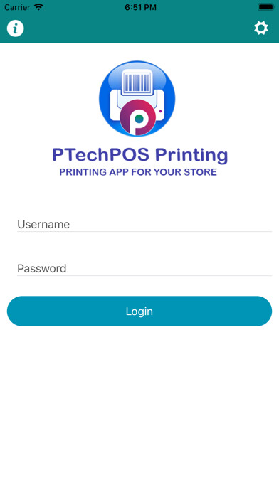 Emulate iPhone app PTech Printing using MyAndroid