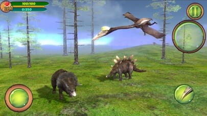 Emulate iPhone app Pterosaur Flight Simulator 3D using MyAndroid