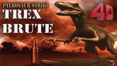 Emulate iPhone app Pterosaur Strike Trex Brute 4D - A Bleeding Edge Dinosaurs War using MyAndroid