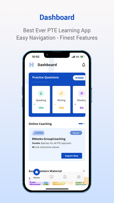 Emulate iPhone app PTE Tutorials - Exam Practice using MyAndroid Emulate iPhone app PTE Tutorials - Exam Practice using MyAndroid