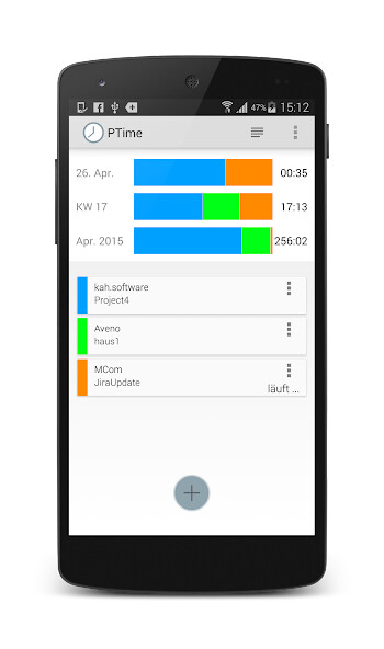Run android online APK PTime - Zeiterfassung from MyAndroid or emulate PTime - Zeiterfassung using MyAndroid