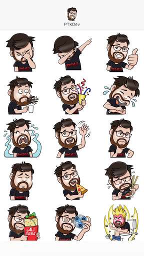 Run android online APK PTKDev Stickers for Telegram from MyAndroid or emulate PTKDev Stickers for Telegram using MyAndroid