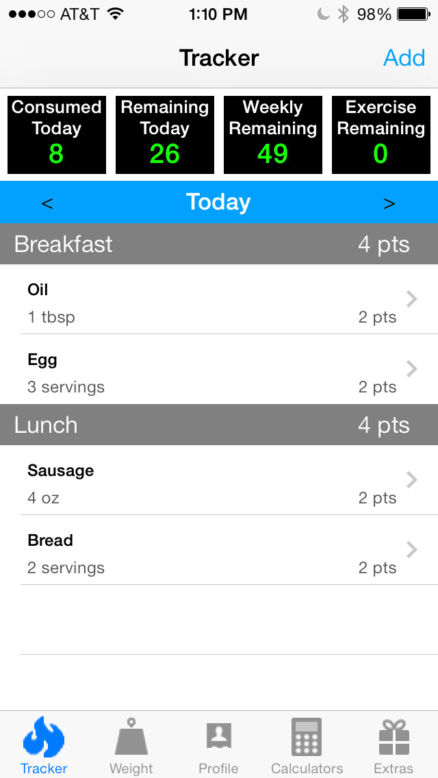 Emulate iPhone app Pts. Calculator With Weight and Exercise Tracker for Weight Loss - Fast Food and Calorie Watchers Diary App by Awesomeappscenter using MyAndroid Emulate iPhone app Pts. Calculator With Weight and Exercise Tracker for Weight Loss - Fast Food and Calorie Watchers Diary App by Awesomeappscenter using MyAndroid