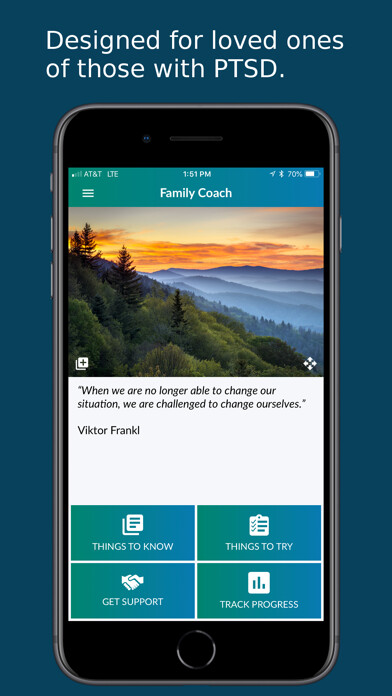 Emulate iPhone app PTSD Family Coach using MyAndroid Emulate iPhone app PTSD Family Coach using MyAndroid