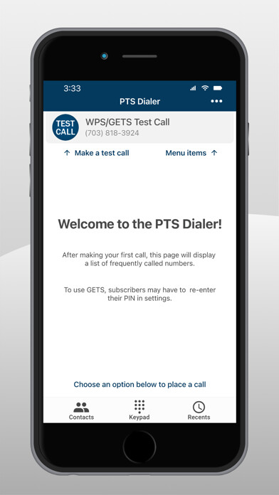 Emulate iPhone app PTS Dialer using MyAndroid