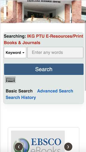 Run android online APK PTU eResources from MyAndroid or emulate PTU eResources using MyAndroid