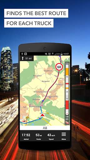 Run android online APK PTV Navigator Truck from MyAndroid or emulate PTV Navigator Truck using MyAndroid