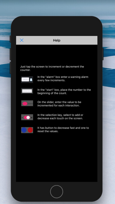 Emulate iPhone app Public Count using MyAndroid