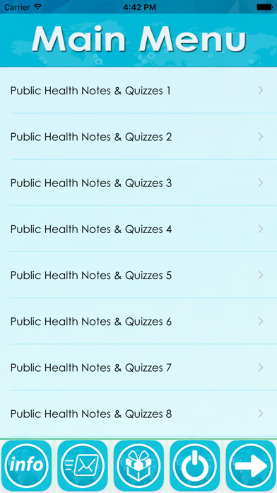Emulate iPhone app Public Health Exam Review App using MyAndroid Emulate iPhone app Public Health Exam Review App using MyAndroid