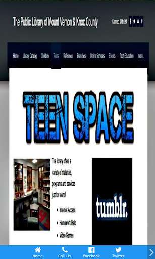 Emulate Android APK Public Library of Mount Vernon