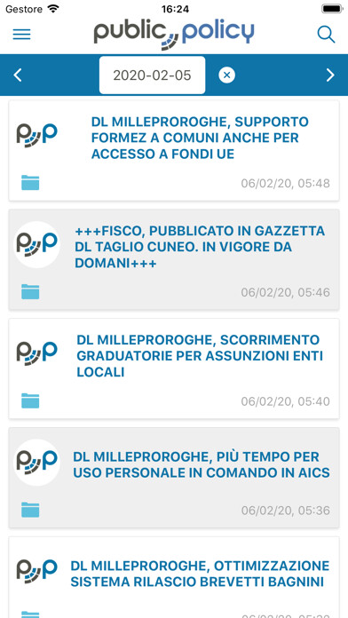Emulate iPhone app Public Policy News using MyAndroid Emulate iPhone app Public Policy News using MyAndroid
