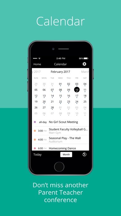 Emulate iPhone app Public School 36X using MyAndroid